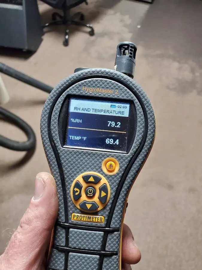 Moisture meter humidity assessment for Fire & Smoke Damage Restoration in Perryville